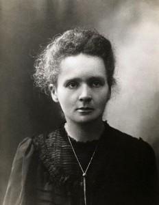 ca. 1898 --- Marie Curie --- Image by © Underwood & Underwood/CORBIS