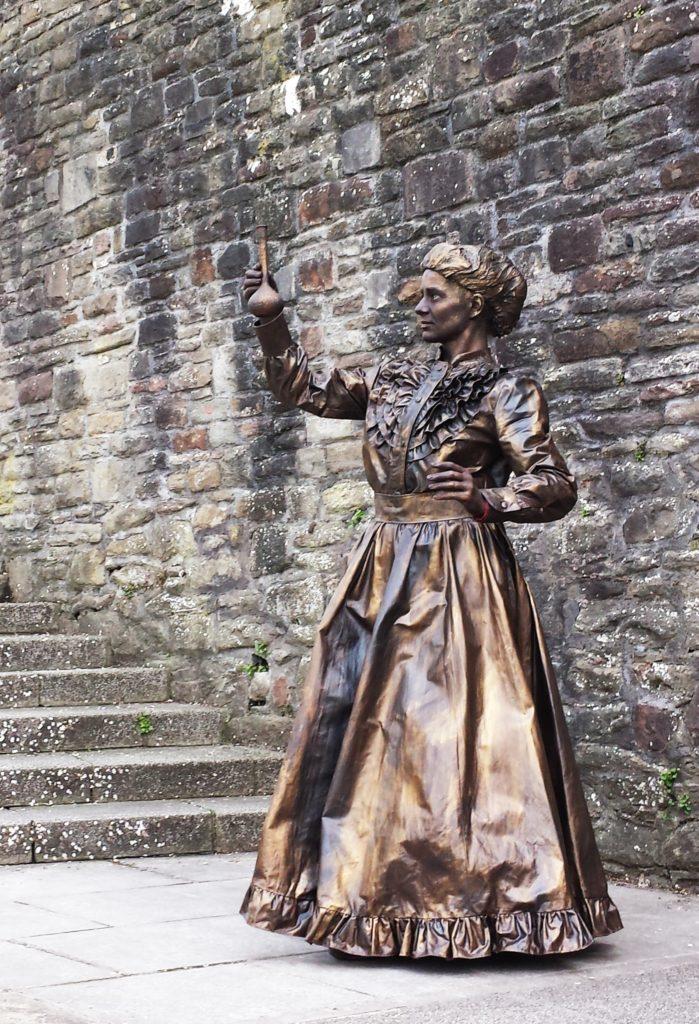 Marie Curie Living Statue gallery thumbnail
